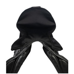 Couvre-siège chauffant selle obstacle Style HKM Noir