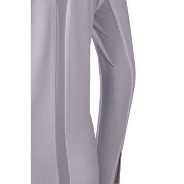 Wedstrijdpolo Hunter Kids met lange mouwen HKM Wit