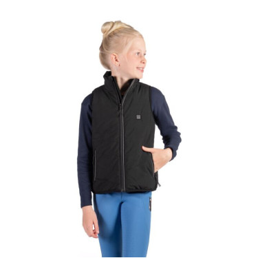 Gilet chauffant pour enfants Cuddle Style HKM Noir