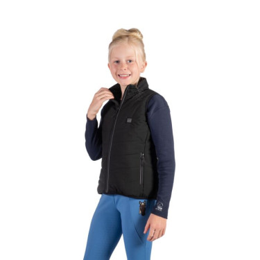 Gilet chauffant pour enfants Cuddle Style HKM Noir