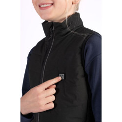 Verwarmd kinderbodywarmer Cuddle Style HKM Zwart