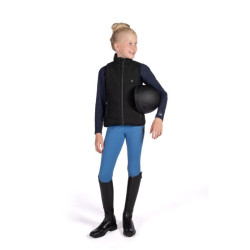 Verwarmd kinderbodywarmer Cuddle Style HKM Zwart