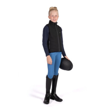 Gilet chauffant pour enfants Cuddle Style HKM Noir