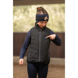 Gilet chauffant pour enfants Cuddle Style HKM Noir