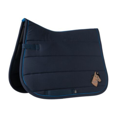Tapis Mia HKM Bleu foncé