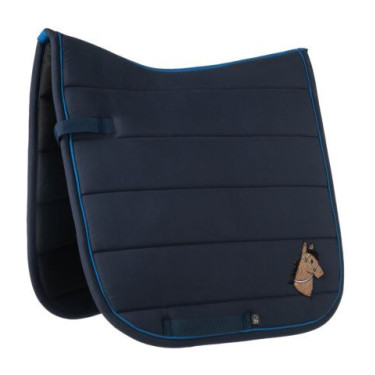 Tapis Mia HKM Bleu foncé