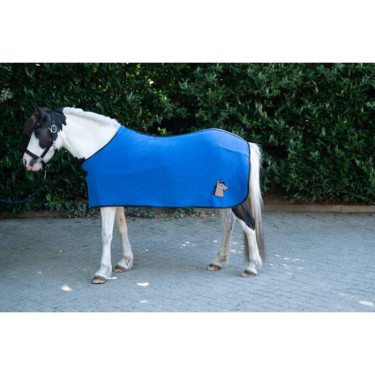 Couverture séchante Mia pour shettys HKM Bleu