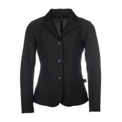 Wedstrijdjas HKM Crystal Kids Zwart