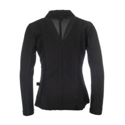 Veste de concours HKM Crystal Kids Noir Veste de concours HKM Crystal Kids Noir