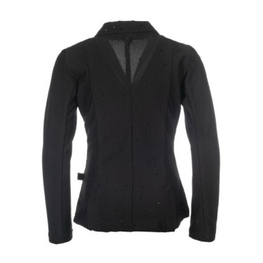 Veste de concours HKM Crystal Kids Noir Veste de concours HKM Crystal Kids Noir