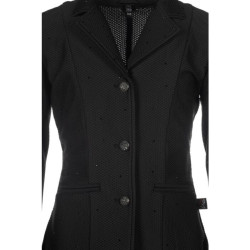 Veste de concours HKM Crystal Kids Noir Veste de concours HKM Crystal Kids Noir