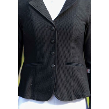 Veste de concours HKM Crystal Noir