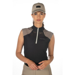 Top functioneel HKM Amalfi Zwart / taupe