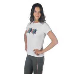 T-Shirt HKM Mirror Blanc