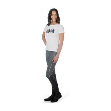 T-Shirt HKM Mirror Blanc