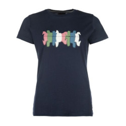 Paardrij T-shirt HKM Mirror – ademend katoen