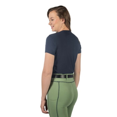 Paardrij T-shirt HKM Mirror – ademend katoen