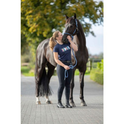 Paardrij T-shirt HKM Mirror – ademend katoen