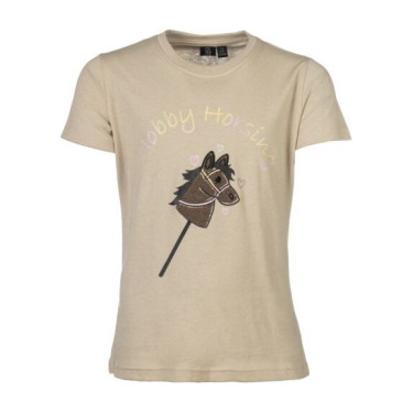 T-shirt HKM Hobby Horsing Regenboog Beige T-shirt HKM Hobby Horsing Regenboog Beige