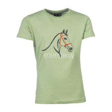 T-Shirt HKM Grace Jade Bleu