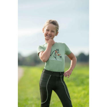 T-Shirt HKM Grace Jade Bleu
