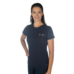 T-Shirt HKM Excellent Donkerblauw T-Shirt HKM Excellent Donkerblauw
