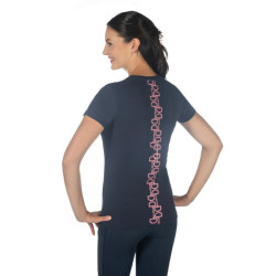 T-Shirt HKM Excellent Donkerblauw T-Shirt HKM Excellent Donkerblauw