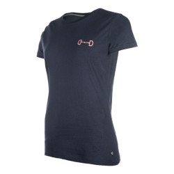 T-Shirt HKM Excellent Donkerblauw T-Shirt HKM Excellent Donkerblauw