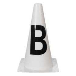 Pylônes de piste HKM Dressage Hobby Horsing Blanc Pylônes de piste HKM Dressage Hobby Horsing Blanc