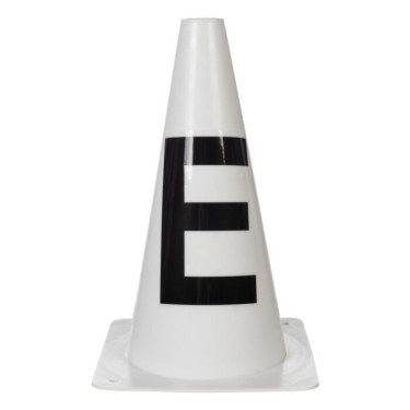 Pylônes de piste HKM Dressage Hobby Horsing Blanc Pylônes de piste HKM Dressage Hobby Horsing Blanc