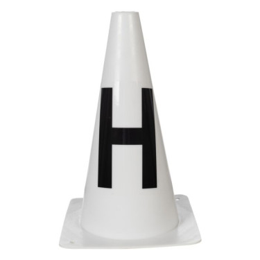 Pistepylonen HKM Dressuur Hobby Horsing Wit Pistepylonen HKM Dressuur Hobby Horsing Wit