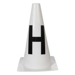 Pylônes de piste HKM Dressage Hobby Horsing Blanc Pylônes de piste HKM Dressage Hobby Horsing Blanc
