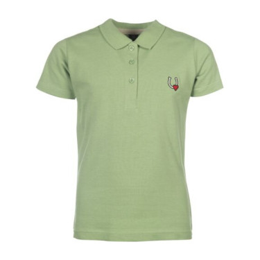 Polo HKM Claire Jade Bleu