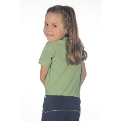 Polo HKM Claire Jade Bleu