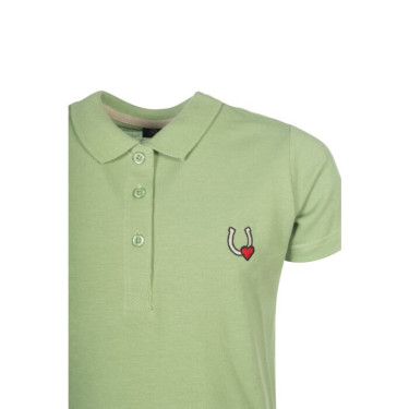 Polo HKM Claire Jade Bleu