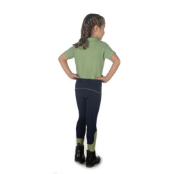 Polo HKM Claire Jade Bleu