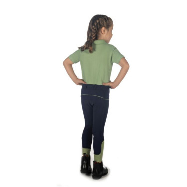 Polo HKM Claire Jade Bleu