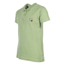 Polo HKM Claire Jade Bleu