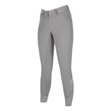 HKM Rosegold rijbroek met siliconen zit | Equi-Clic