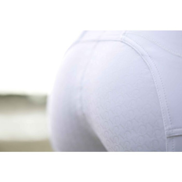 Pantalon HKM Amalfi fond 1/1 en silicone Blanc