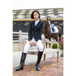 Pantalon HKM Amalfi fond 1/1 en silicone Blanc