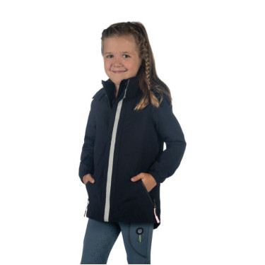 Kinder regenjas voor paardrijden HKM Cloudy – waterdicht