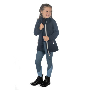 Kinder regenjas voor paardrijden HKM Cloudy – waterdicht