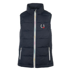 Gilet d'équitation enfant coupe-vent HKM Mika
