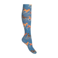 Chaussettes HKM Pony Club Rose Chaussettes HKM Pony Club Rose