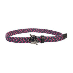 Ceinture élastique HKM Claire Kids Rose / vert