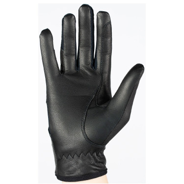 Leren en mesh handschoenen dames Horze Leren en mesh handschoenen dames Horze