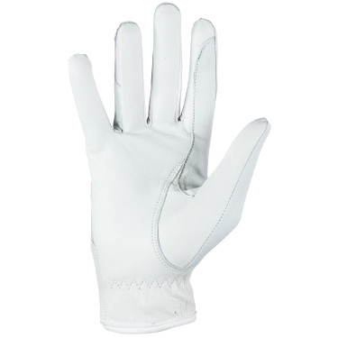 Gants cuir et mesh femme Horze Blanc
