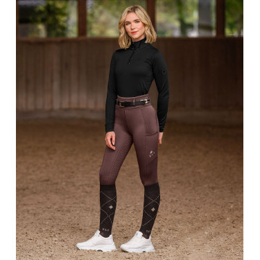 Legging d'équitation ELT Ella Acajou Bordeaux Legging d'équitation ELT Ella Acajou Bordeaux