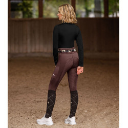 Legging d'équitation ELT Ella Acajou Bordeaux Legging d'équitation ELT Ella Acajou Bordeaux